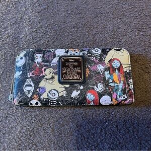 Loungefly Nightmare Before Christmas Zippered Wallet